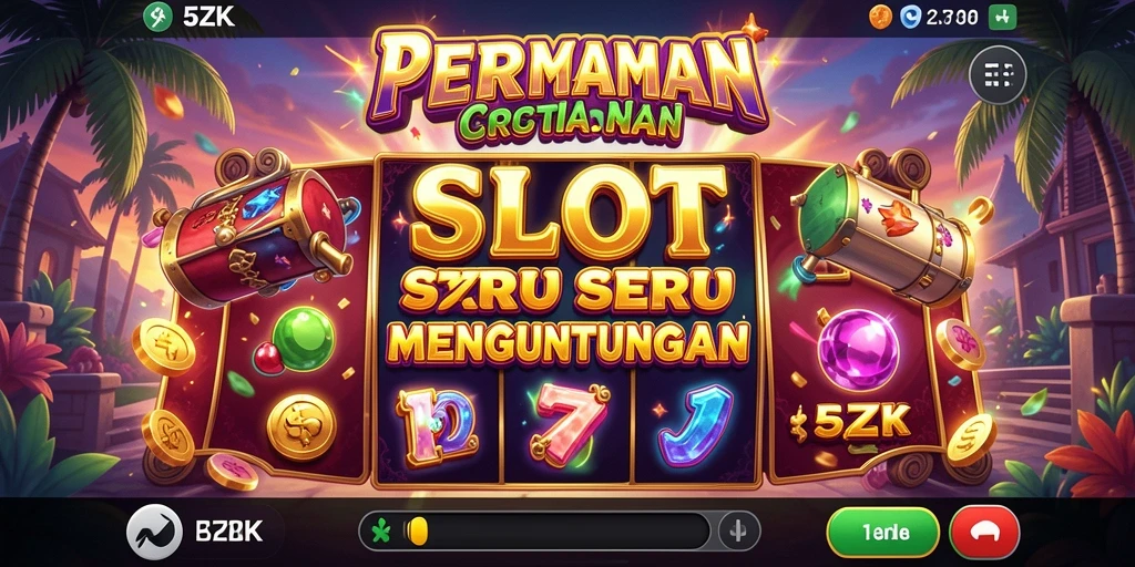 Tampilan gameplay menarik dari permainan Slot 5ZK.