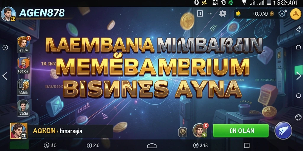 Tampilan gameplay menarik AGEN878 dengan berbagai elemen tycoon.