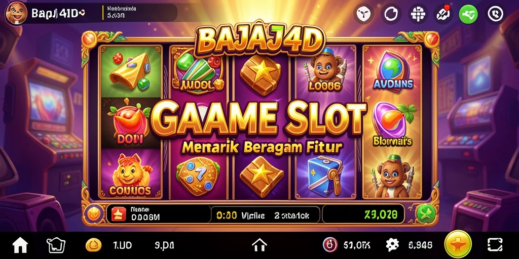 Gameplay menarik BAJAJ4D yang menampilkan putaran slot seru.
