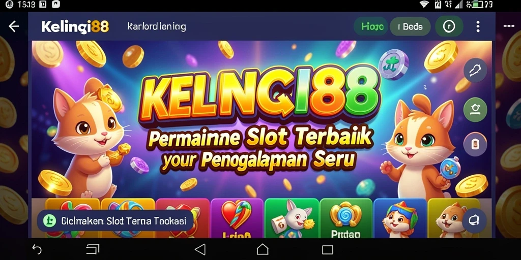 Tampilan gameplay Slot KELINCI88 yang seru dan menarik.
