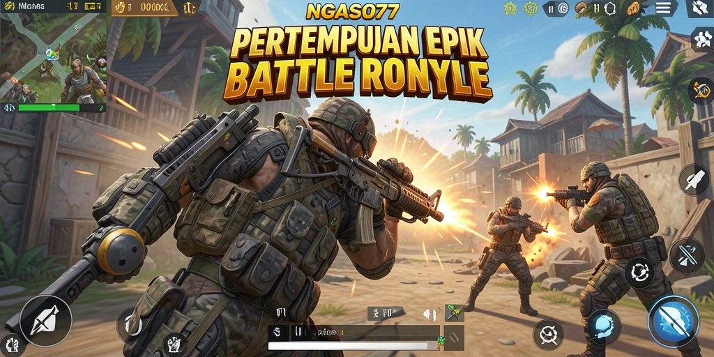 Tampilan gameplay NGASO77 yang mendebarkan dan penuh aksi.