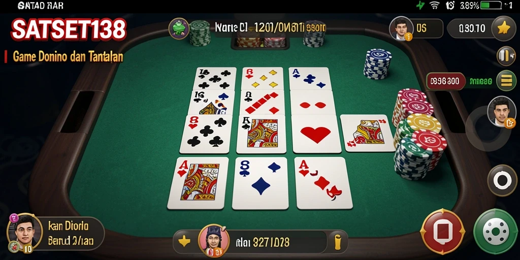 Tampilan gameplay seru dalam SATSET138 dengan grafik memukau.