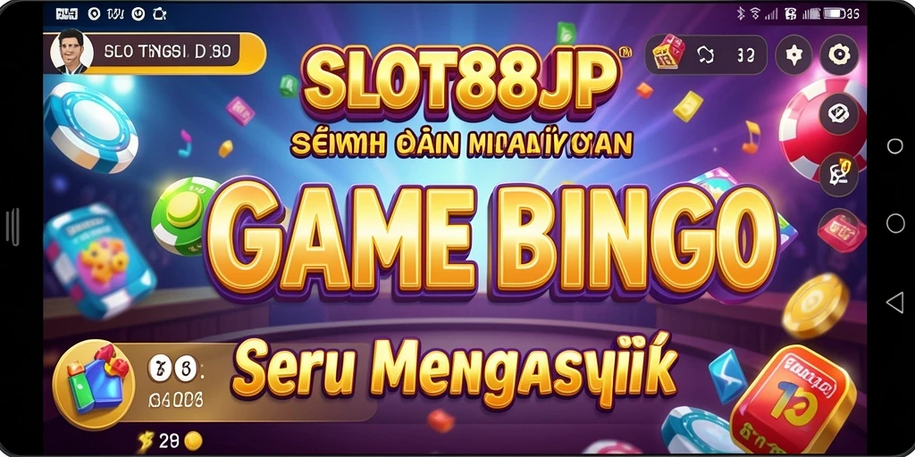 Tampilan gameplay seru dalam SLOT88JP yang menampilkan aksi Bingo.