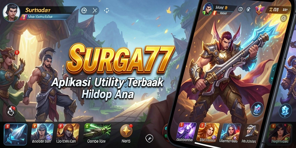 Tampilan intuitif dari SURGA77 mempermudah penggunanya.